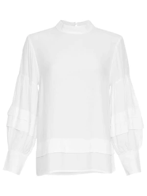 MOSS COPENHAGEN Bluzka w kolorze białym rozmiar: M