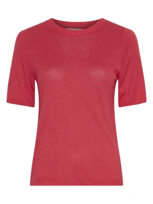 MOSS COPENHAGEN Bluzka w kolorze czerwonym rozmiar: XS/S