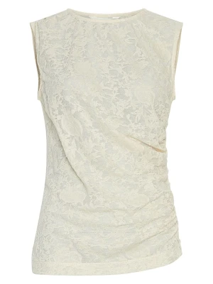 MOSS COPENHAGEN Bluzka w kolorze kremowym rozmiar: XS / S