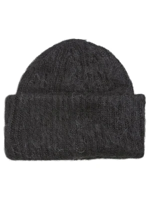 MOSS COPENHAGEN Czapka "Annalisa" w kolorze antracytowym rozmiar: onesize