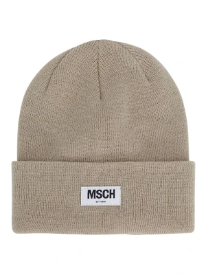 MOSS COPENHAGEN Czapka beanie w kolorze beżowym rozmiar: onesize