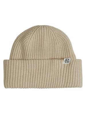 MOSS COPENHAGEN Czapka "Galine" w kolorze kremowym rozmiar: onesize