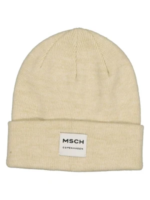 MOSS COPENHAGEN Czapka "Mojo" w kolorze beżowym rozmiar: onesize