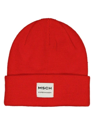 MOSS COPENHAGEN Czapka w kolorze czerwonym rozmiar: onesize