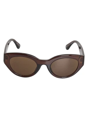 MOSS COPENHAGEN Damskie okulary przeciwsłoneczne w kolorze brązowo-jasnobrązowym rozmiar: onesize