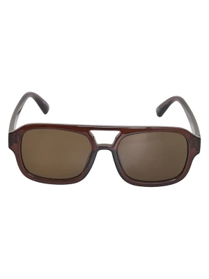 MOSS COPENHAGEN Damskie okulary przeciwsłoneczne w kolorze brązowym rozmiar: onesize