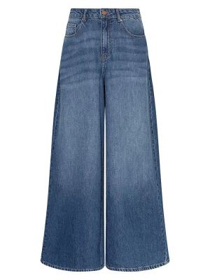 MOSS COPENHAGEN Dżinsy - Wide leg - w kolorze niebieskim rozmiar: S