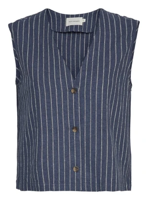 MOSS COPENHAGEN Kamizelka "Ellamaia" w kolorze granatowym rozmiar: XL
