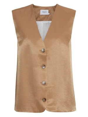 MOSS COPENHAGEN Kamizelka "Ulla" w kolorze jasnobrązowym rozmiar: M