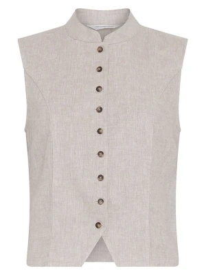 MOSS COPENHAGEN Kamizelka "Viana" w kolorze beżowym rozmiar: XL