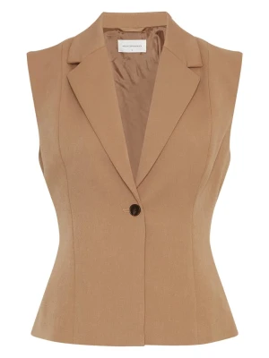 MOSS COPENHAGEN Kamizelka w kolorze jasnobrązowym rozmiar: S