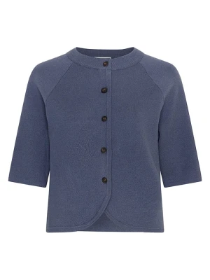 MOSS COPENHAGEN Kardigan "Aubree East" w kolorze niebieskim rozmiar: M / L