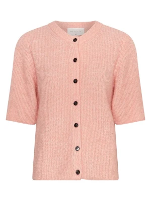 MOSS COPENHAGEN Kardigan "Jinie Hope" w kolorze łososiowym rozmiar: L / XL