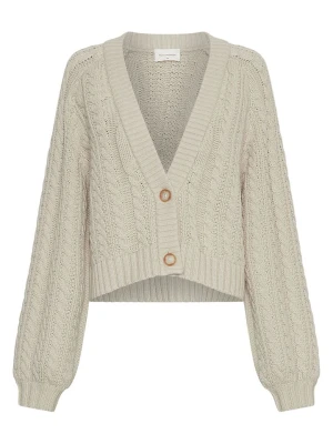 MOSS COPENHAGEN Kardigan "Keisha" w kolorze kremowym rozmiar: XS/S