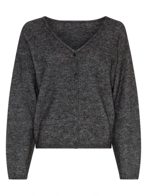 MOSS COPENHAGEN Kardigan "Milania" w kolorze szarym rozmiar: M / L