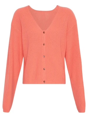MOSS COPENHAGEN Kardigan w kolorze pomarańczowym rozmiar: M/L