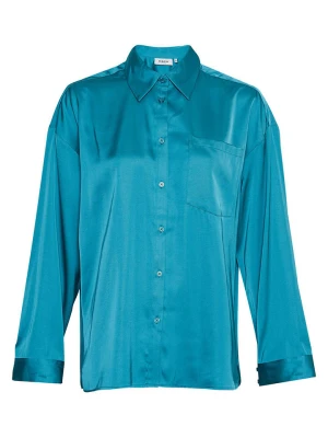 MOSS COPENHAGEN Koszula "Andora" w kolorze niebieskim rozmiar: M/L