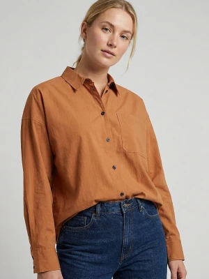 MOSS COPENHAGEN Koszula "Ghina" w kolorze karmelowym rozmiar: M/L