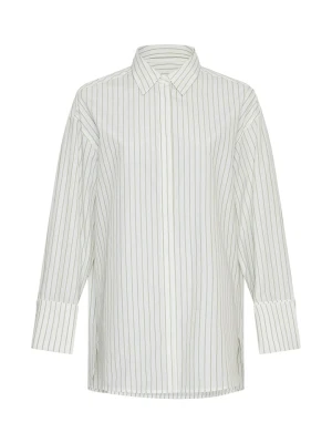 MOSS COPENHAGEN Koszula w kolorze białym rozmiar: S/M