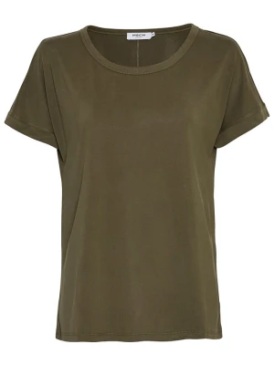 MOSS COPENHAGEN Koszulka "Fenya" w kolorze khaki rozmiar: S/M