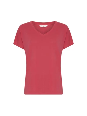 MOSS COPENHAGEN Koszulka "Fenya" w kolorze koralowym rozmiar: XS/S