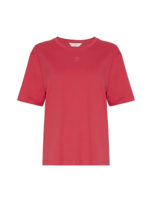 MOSS COPENHAGEN Koszulka "Melea" w kolorze koralowym rozmiar: XS/S