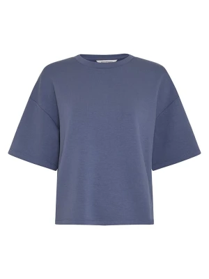 MOSS COPENHAGEN Koszulka "Nilda" w kolorze niebieskim rozmiar: L / XL