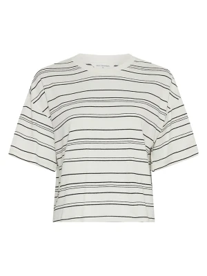 MOSS COPENHAGEN Koszulka w kolorze kremowym rozmiar: XS/S