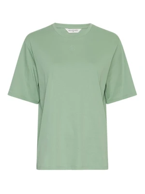 MOSS COPENHAGEN Koszulka w kolorze zielonym rozmiar: M/L