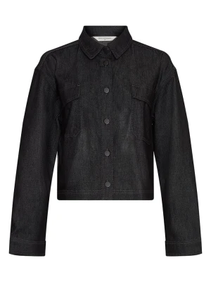 MOSS COPENHAGEN Kurtka dżinsowa w kolorze czarnym rozmiar: XS/S