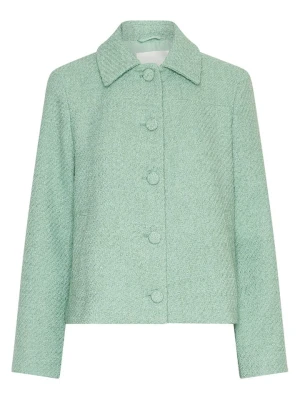 MOSS COPENHAGEN Kurtka koszulowa "Aiste Abriella" w kolorze zielonym rozmiar: M / L
