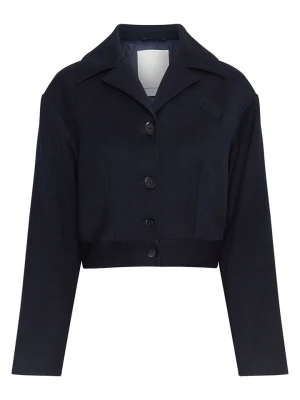 MOSS COPENHAGEN Kurtka koszulowa "Mynthe" w kolorze granatowym rozmiar: L