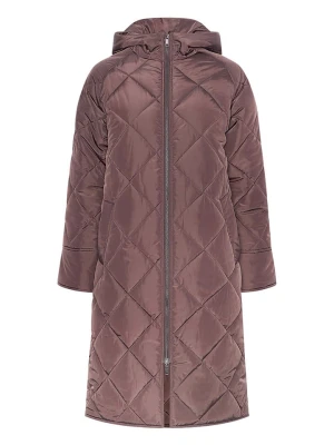 MOSS COPENHAGEN Kurtka pikowana "Keelin" w kolorze jasnobrązowym rozmiar: XS/S