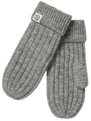 MOSS COPENHAGEN Rękawiczki "Hope" w kolorze szarym rozmiar: onesize