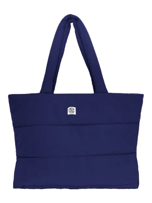MOSS COPENHAGEN Shopper bag "Sasja" w kolorze granatowym rozmiar: onesize