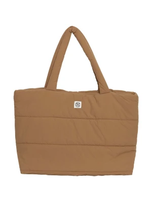 MOSS COPENHAGEN Shopper bag w kolorze jasnobrązowym - 54 x 32 cm rozmiar: onesize