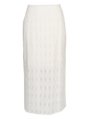 MOSS COPENHAGEN Spódnica "Madelena" w kolorze kremowym rozmiar: M