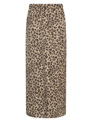 MOSS COPENHAGEN Spódnica w kolorze beżowo-brązowym rozmiar: M