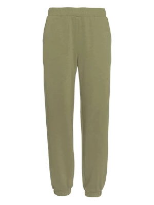 MOSS COPENHAGEN Spodnie dresowe "Ima" w kolorze khaki rozmiar: XS