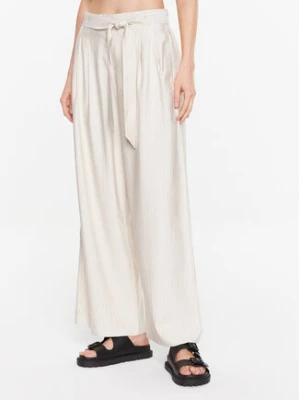 Moss Copenhagen Spodnie materiałowe Joanita 17336 Beżowy Relaxed Fit