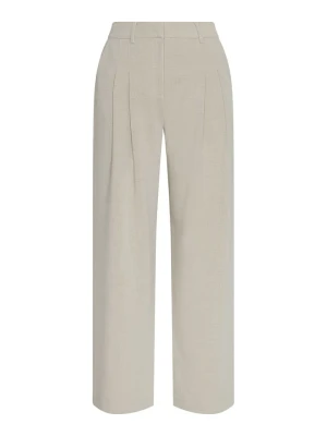 MOSS COPENHAGEN Spodnie "Mirabelle Michelle" w kolorze beżowym rozmiar: XS