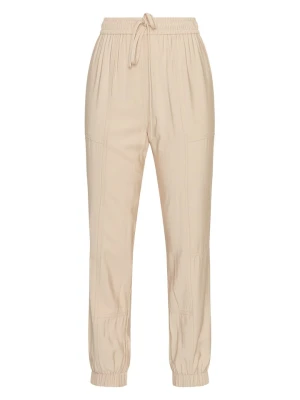 MOSS COPENHAGEN Spodnie w kolorze beżowym rozmiar: L