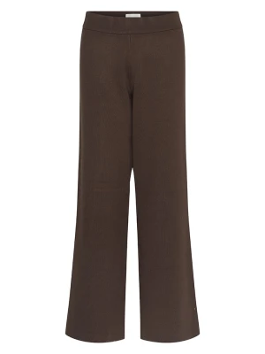 MOSS COPENHAGEN Spodnie w kolorze brązowym rozmiar: S/M