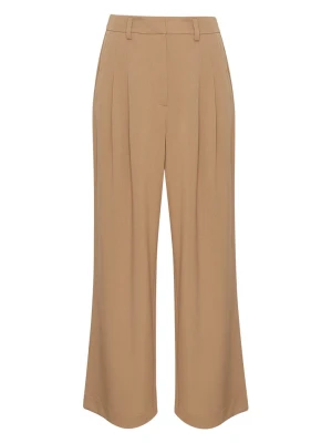MOSS COPENHAGEN Spodnie w kolorze jasnobrązowym rozmiar: XL