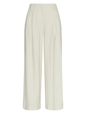 MOSS COPENHAGEN Spodnie w kolorze kremowym rozmiar: XS