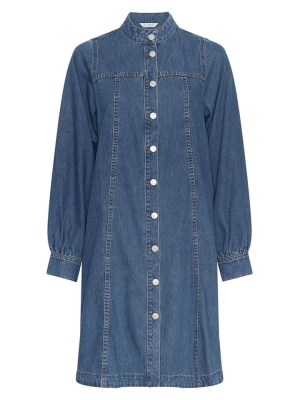 MOSS COPENHAGEN Sukienka dżinsowa "Rylan" w kolorze niebieskim rozmiar: L/XL