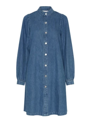 MOSS COPENHAGEN Sukienka dżinsowa w kolorze niebieskim rozmiar: S