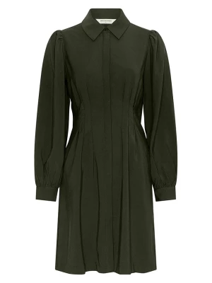MOSS COPENHAGEN Sukienka "Elsa" w kolorze khaki rozmiar: L
