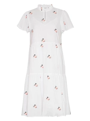 MOSS COPENHAGEN Sukienka "Elvyne" w kolorze białym rozmiar: M