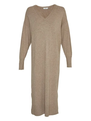 MOSS COPENHAGEN Sukienka "Hermine Rachelle" w kolorze brązowym rozmiar: M/L